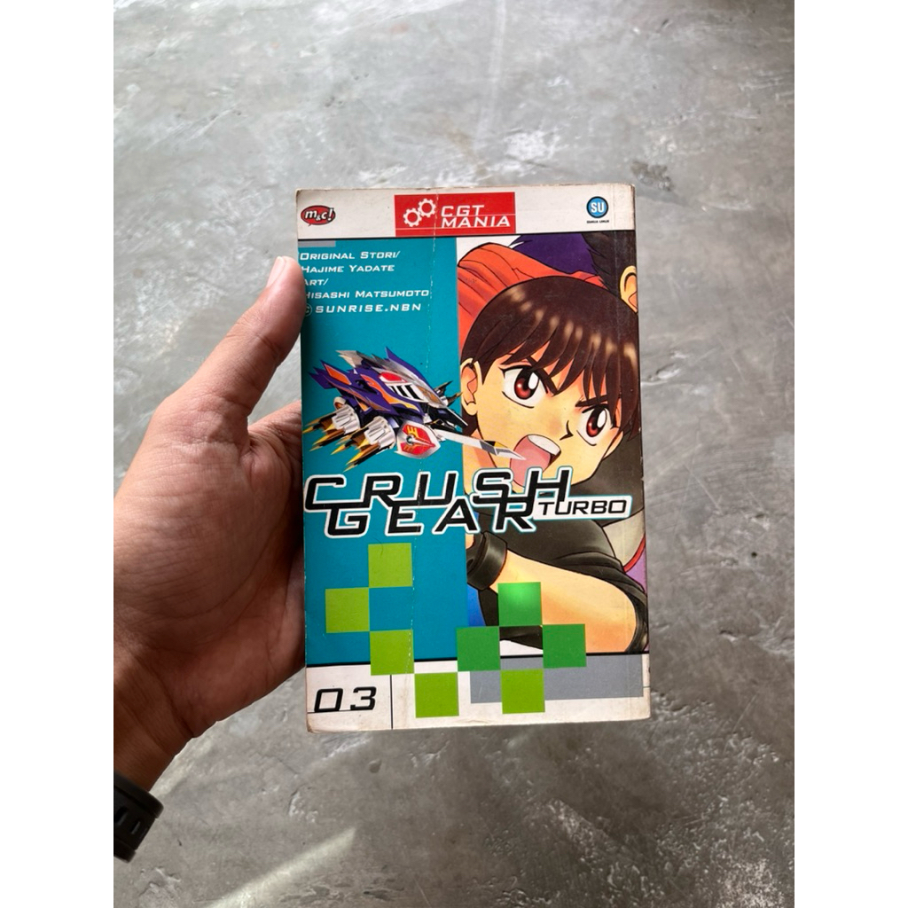 CRUSH GEAR TURBO COMIC VOL 3