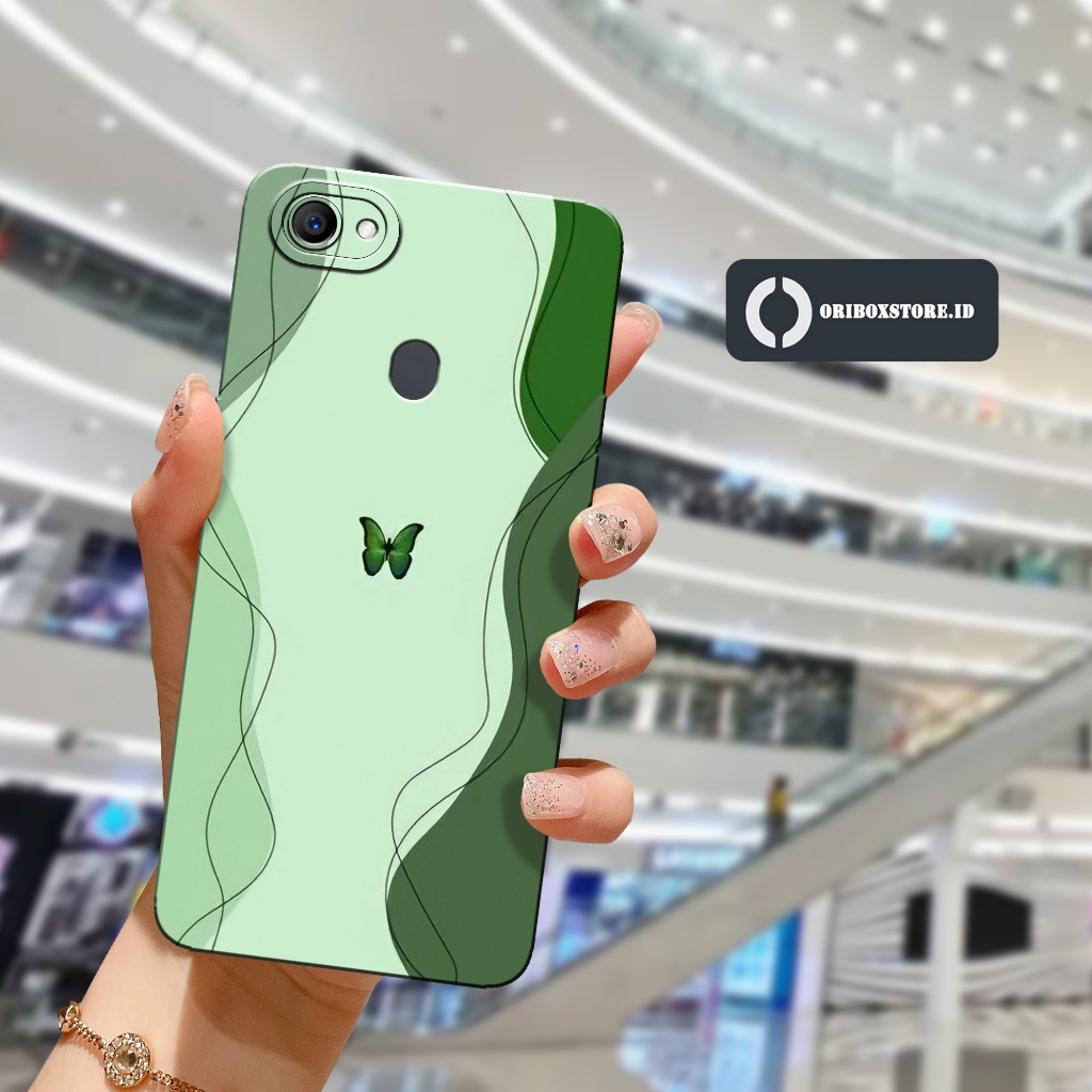 เคส HP ล่าสุด OPPO F5 / F7 - Butterfly Motif - เคส - OPPO F7 / F5 Softcase - เคสโทรศัพท์ OPPO F5 / F