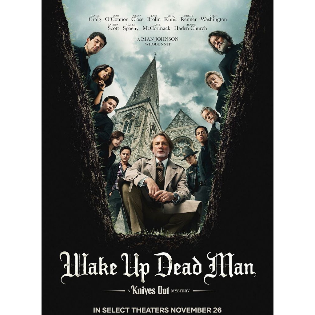 ดีวีดี KNIVES OUT 3 : WAKE UP DEAD MAN (2025)