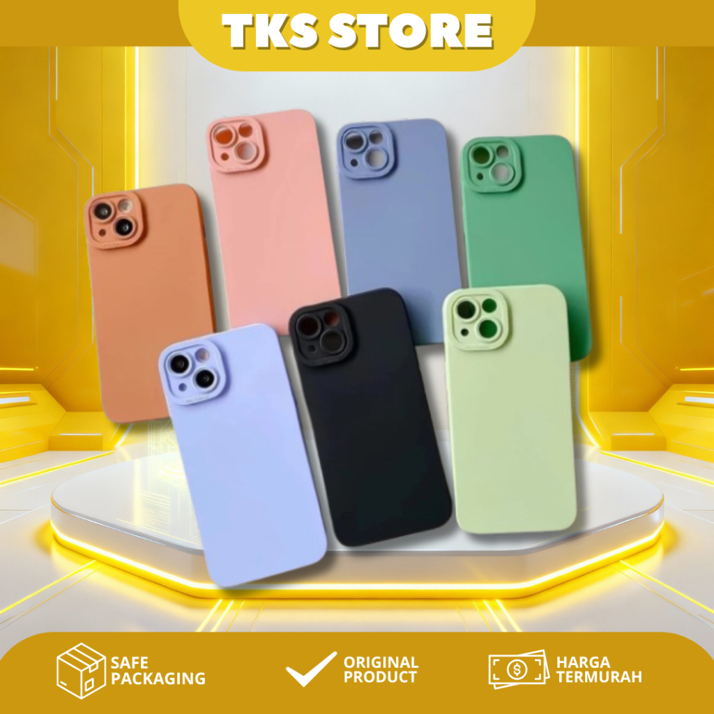 CASE SOFTCASE MACAROON SILICON CASE PRO CAMERA VIVO Y04 / VIVO Y04S