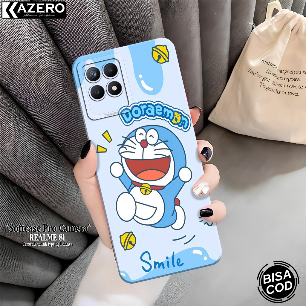 เคสโทรศัพท์ซิลิโคน HP Realme 8i - เคสแฟชั่นการ์ตูน - Realme 8i Softcase - เคส Realme 8i - เคส Realme