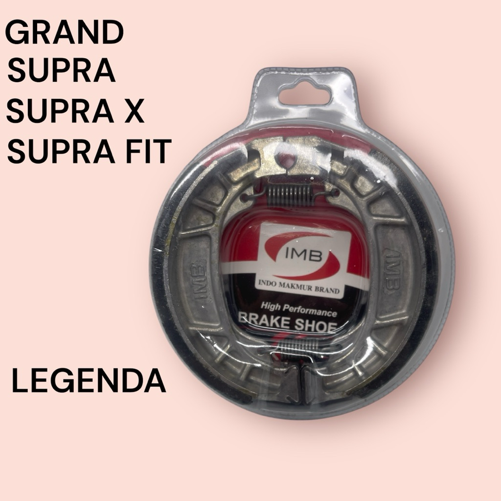 ผ้าเบรคหลังดรัม/รองเท้าดรัมเบรคฟิโล HONDA Supra / Supra X / Supra Fit New / Legenda / Grand original