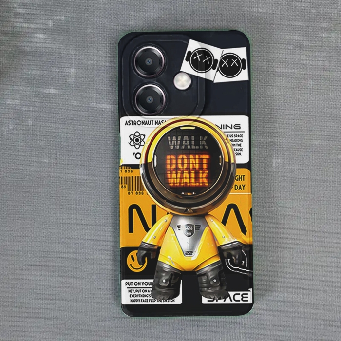 HP BNR 8 - ASTRONAUTS MOTIF CELLPHONE CASE สําหรับ OPPO A5I A5X A3X ใหม่ล่าสุด 2026 SILICON เคสโทรศั