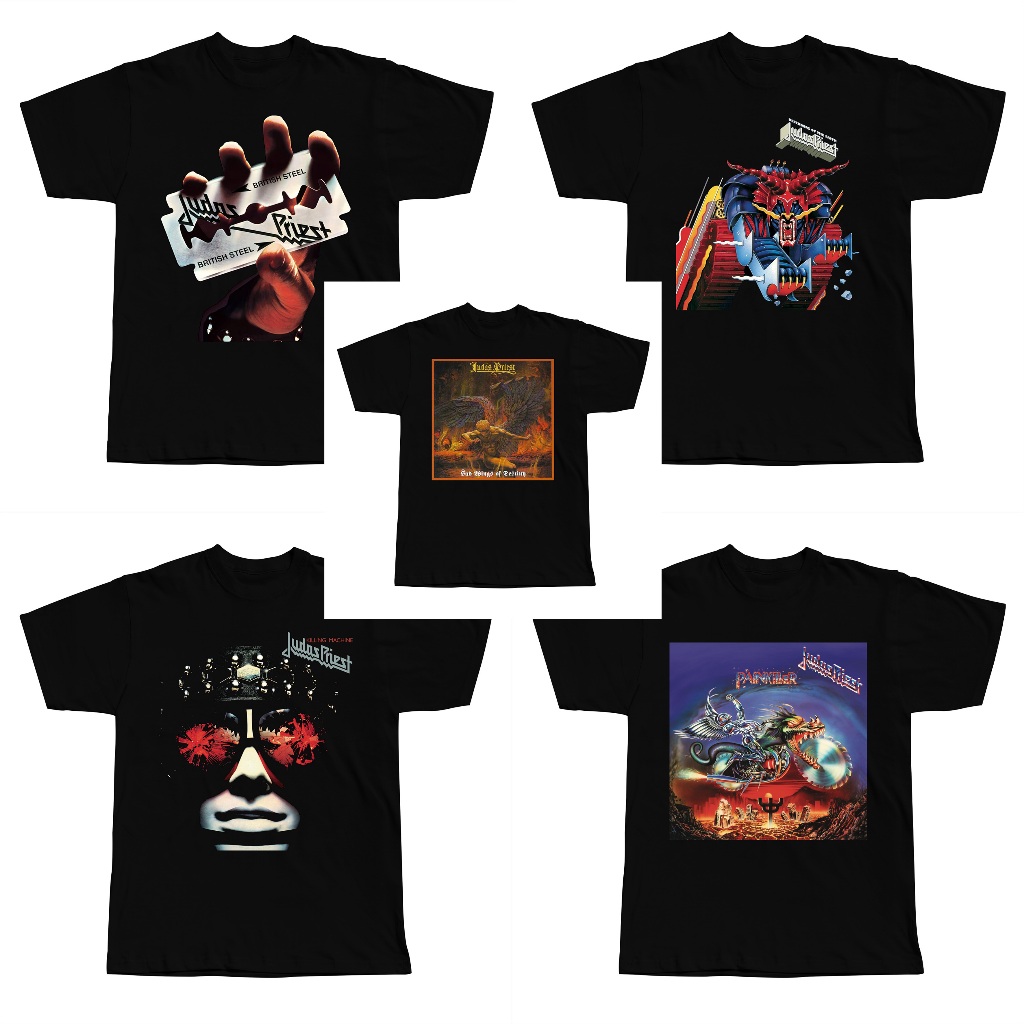 เสื้อยืด Judas Priest - ขายเสื้อยืด JUDAS PRIEST BAND ROCK BAND - (CUSTOMIZED)