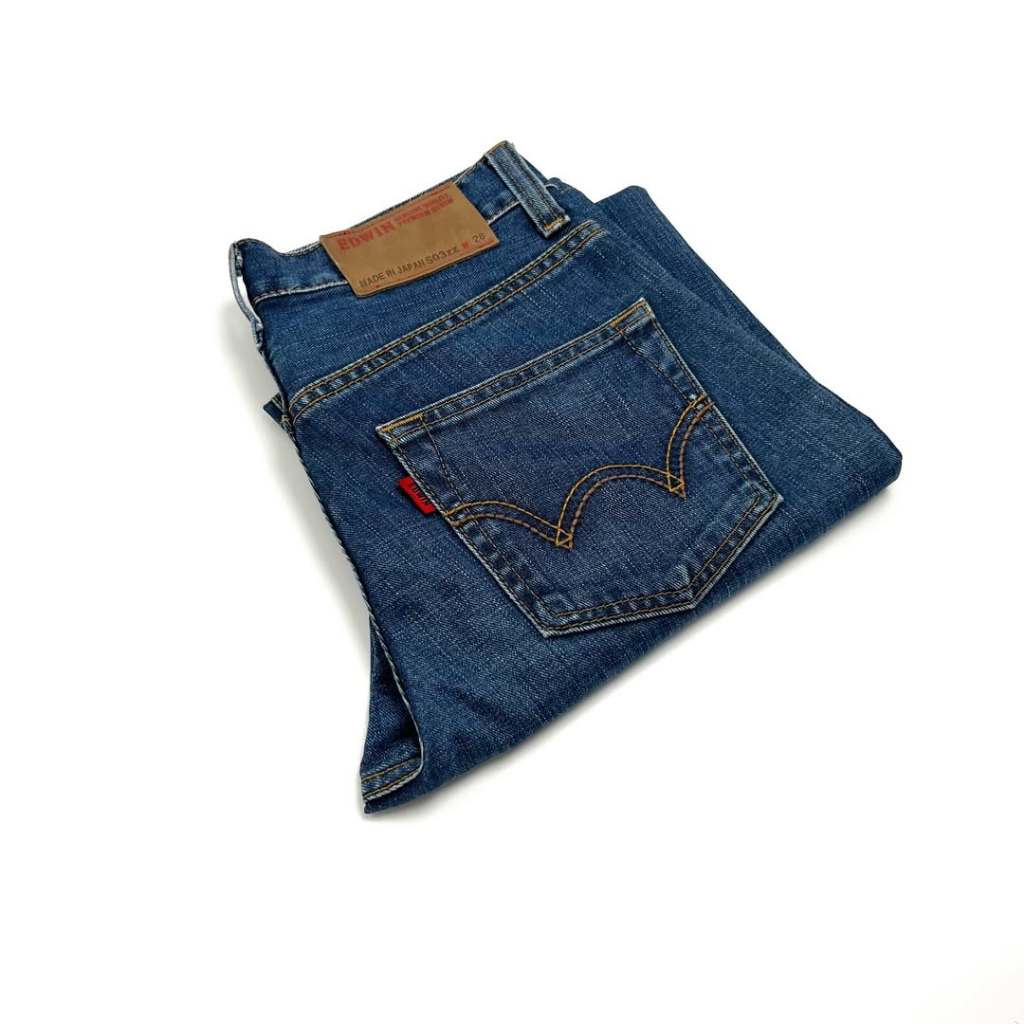 ควนเวลล์ - EDW!N 503zz BLUE SELVEDGE ACCENT JEANS (IT14)