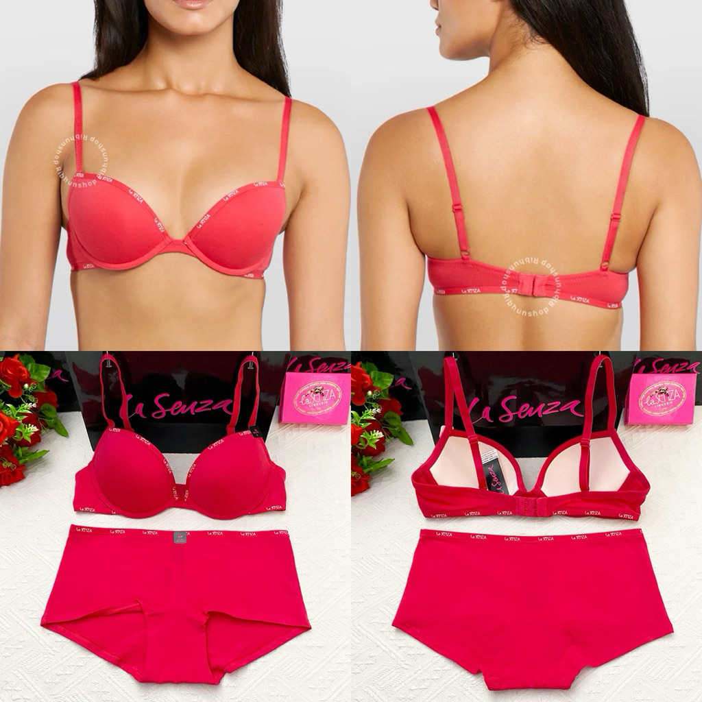 La Senza Original Bra Remix Cotton Push Up Level 2 & No Push Up Size 32A 32B 32C 34A 34B 34C 34D 36B