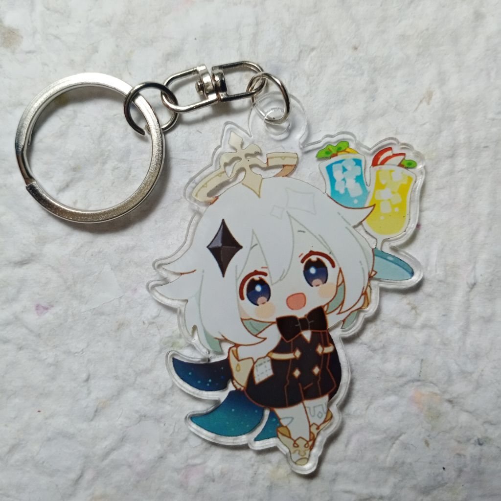 GANTUNGAN PIMON Genshin Impact พวงกุญแจ Paimon Genshin พวงกุญแจ