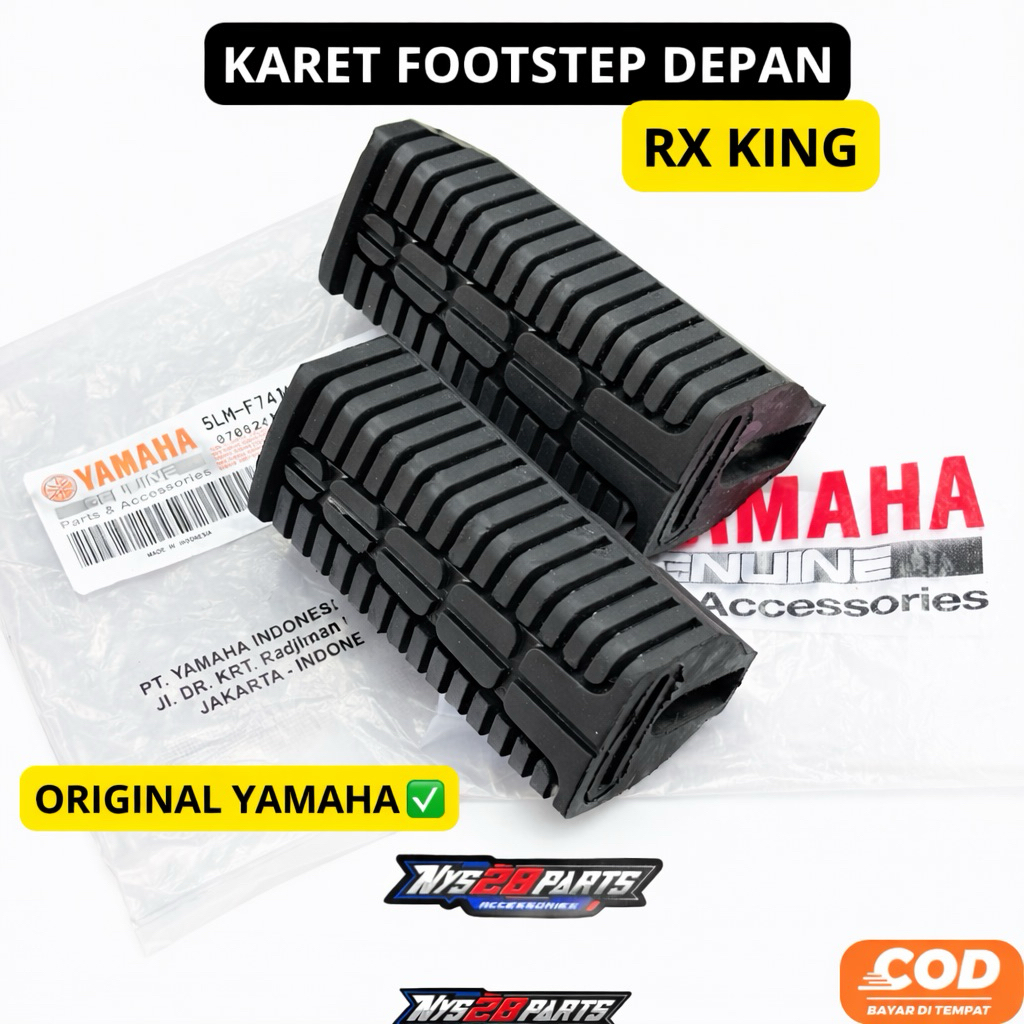 ยางพักเท้าหน้า Rx King New Rxz Rxs Jupiter Z Vega Footrest Cover RX KING Jupiter Z Vega