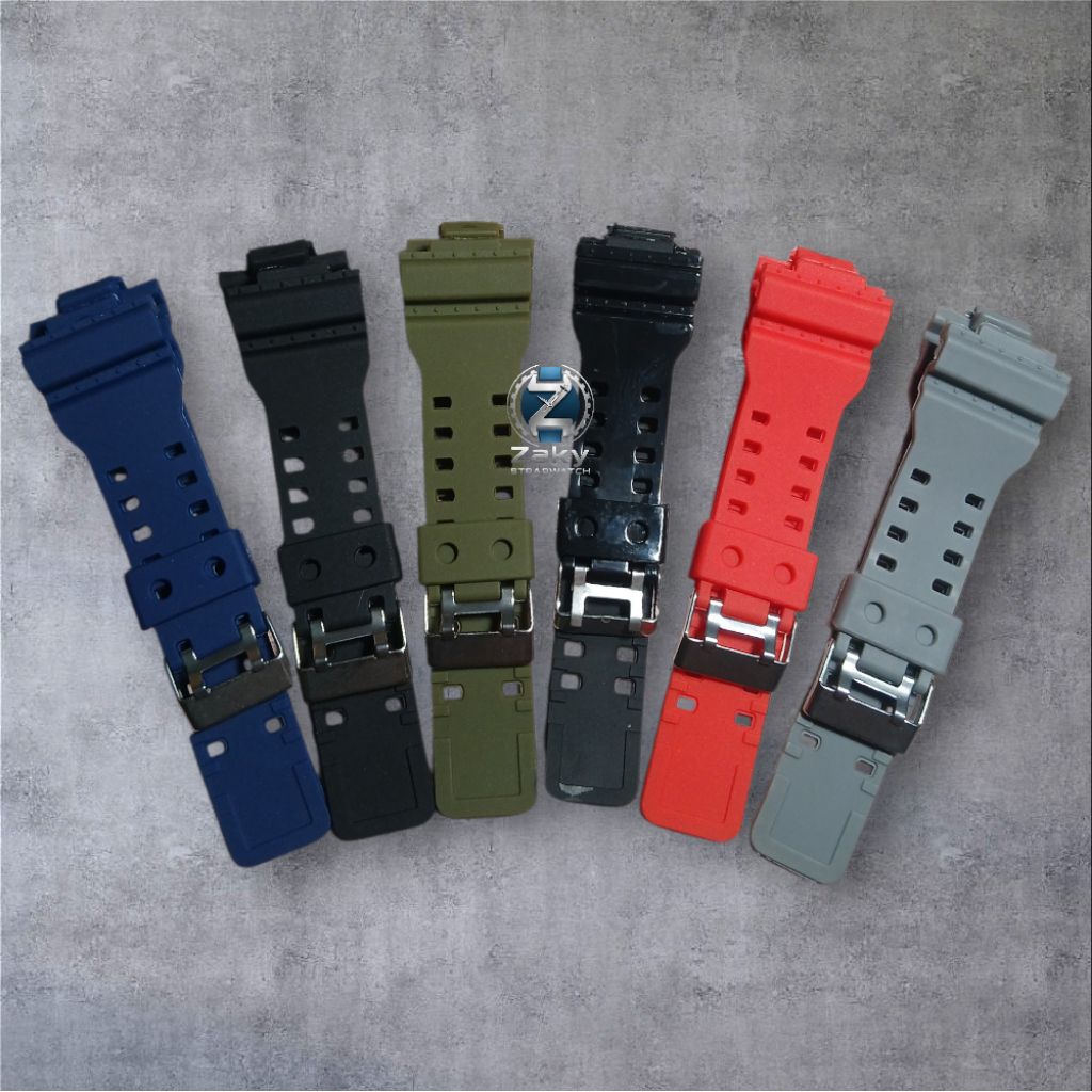CASIO G-SHOCK GA-800 GA800 GA 800 WATCH STRAP ฟรี 2 ปากกา