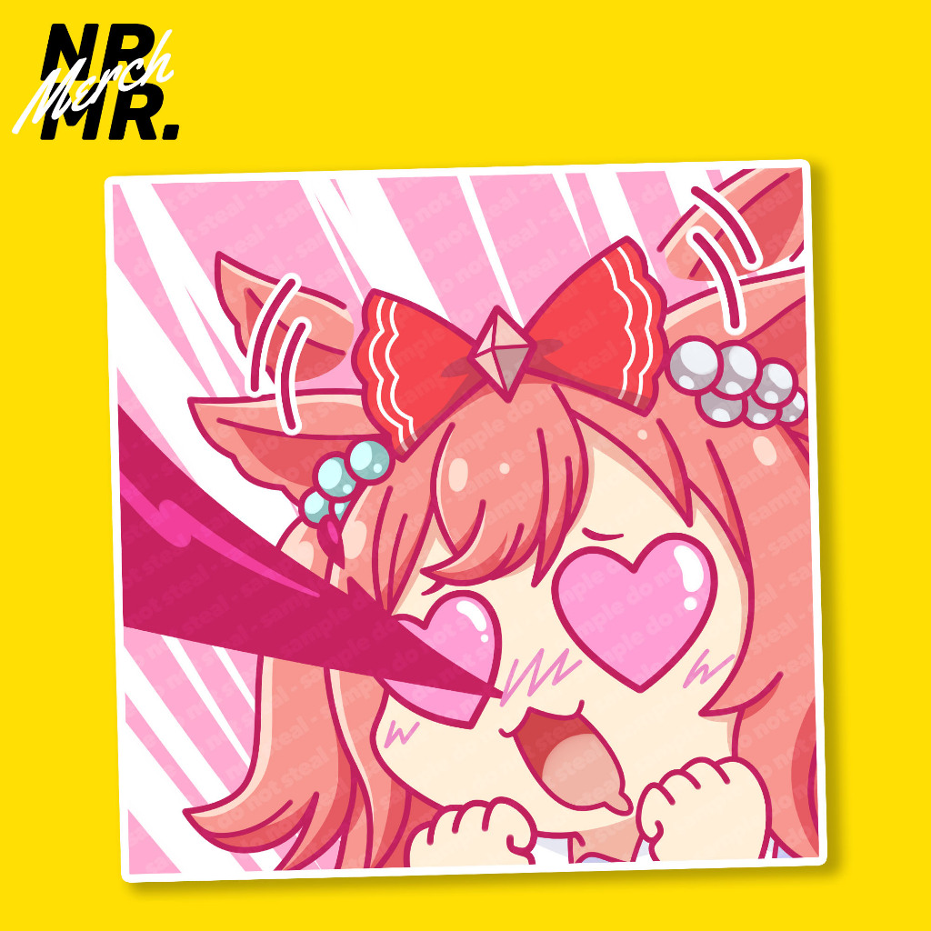 Agnes Digital Sticker / Digran Pixiv Sticker ล้อเลียน Uma Musume Pretty Derby Fanmade