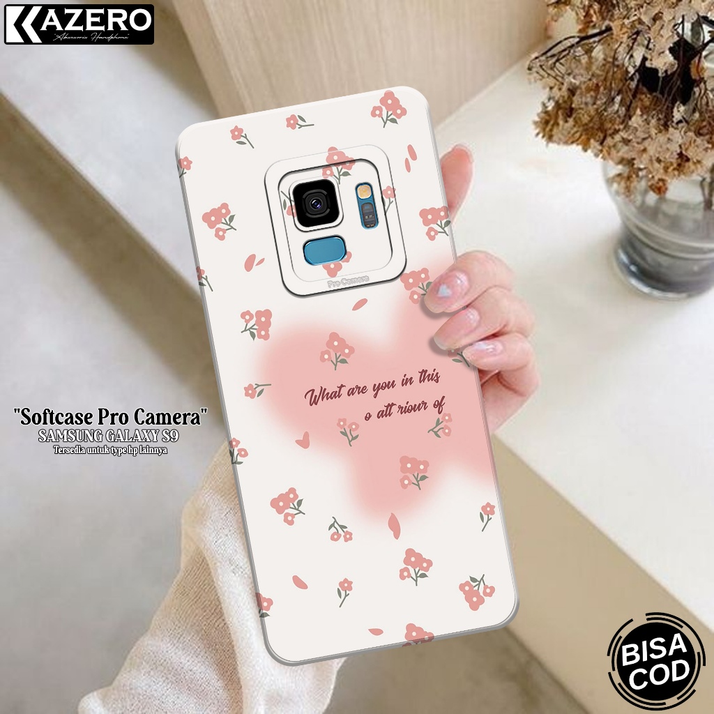 KAZEERO กรณี Samsung Galaxy S9 แฟชั่นกรณีความงาม Softcase Samsung Galaxy S9 ซิลิโคน Pro ปลอกกล้อง Sa