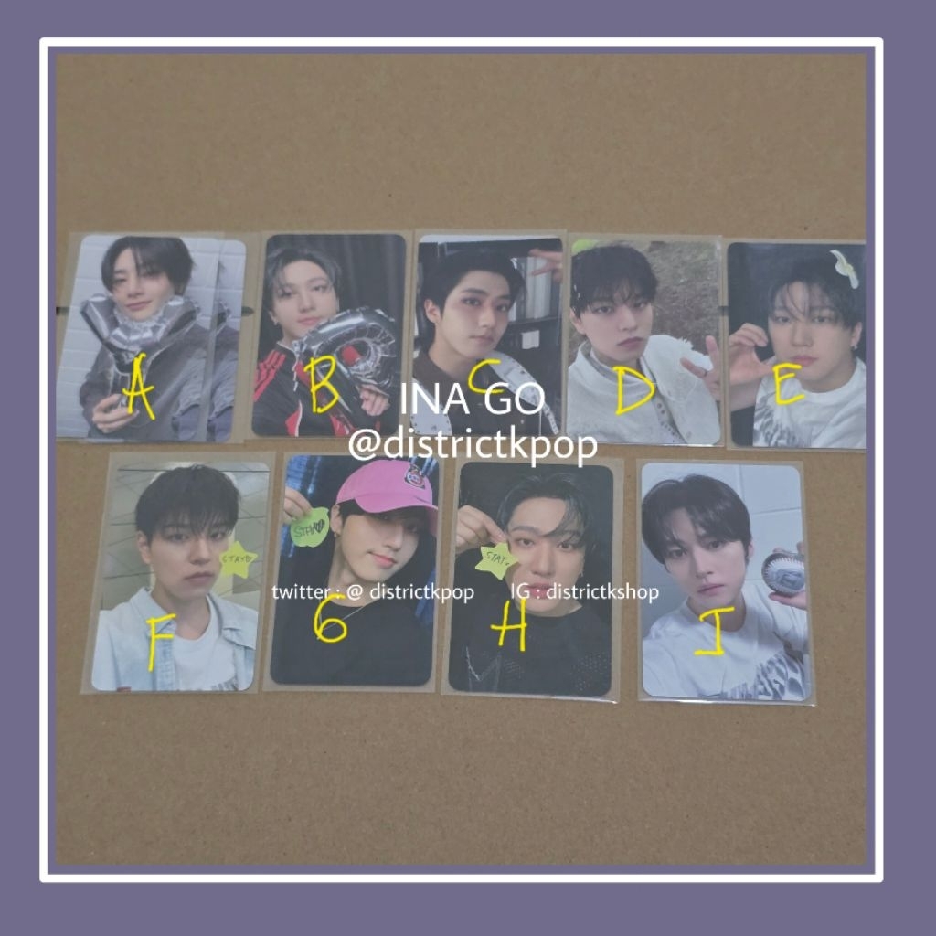 STRAY KIDS SKZ KARMA ALBUM PHOTOCARD POB FANSHOP MAKESTAR WITHMU MUSICPLANT