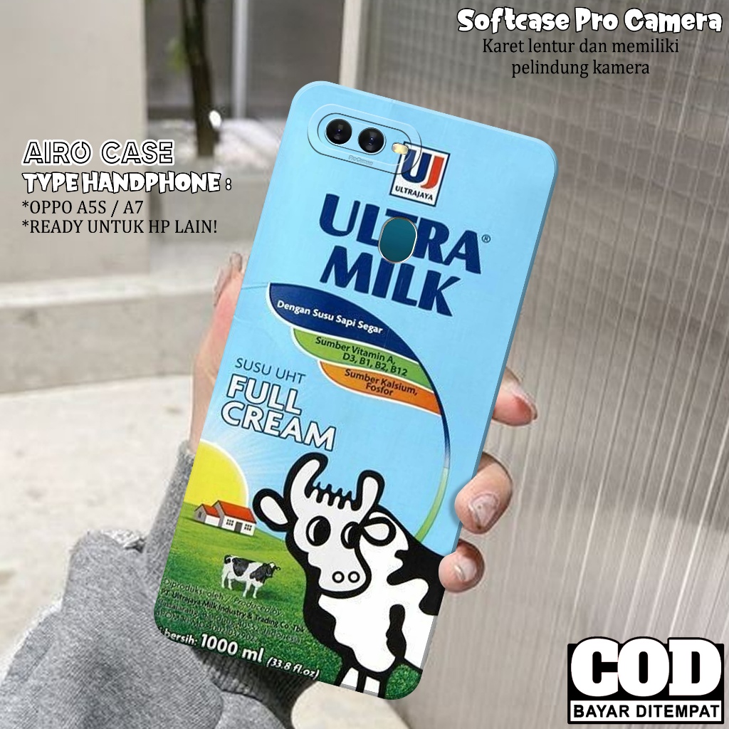 เคส OPPO A5S/A7 รุ่นล่าสุด - เคส OPPO A5S/A7 Softcase - เคสแฟชั่น DRINK - เคส OPPO A5S/A7 - เคส Pro 