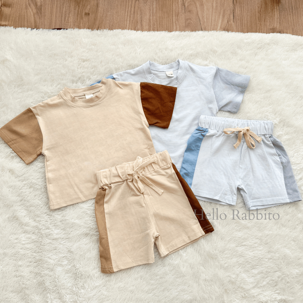Hello Rabbito Cooper Set / Boy Set / สูทเด็กชาย / ชุดเสื้อผ้าเด็กผู้ชาย