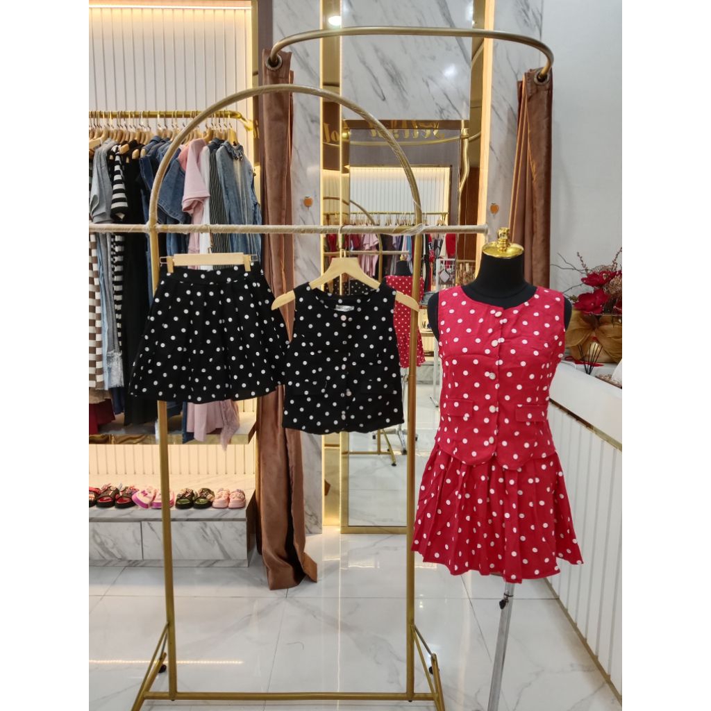 NUY SHOP ชุดสูทลายจุด Import BKK