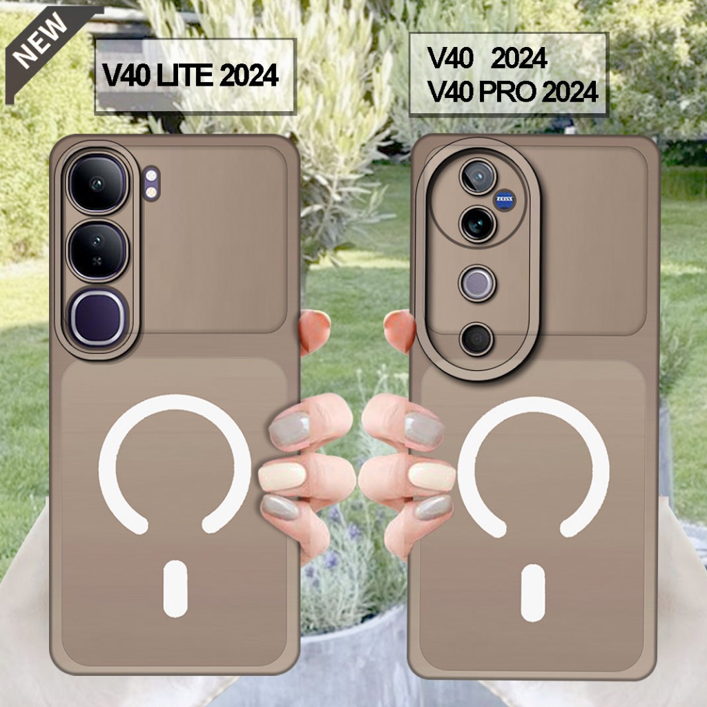 เคส VIVO V40 _เคส VIVO V40 PRO และเคส VIVO V40 LITE - เคสซิลิโคนสีดําสุดเท่ ยืดหยุ่น ใส