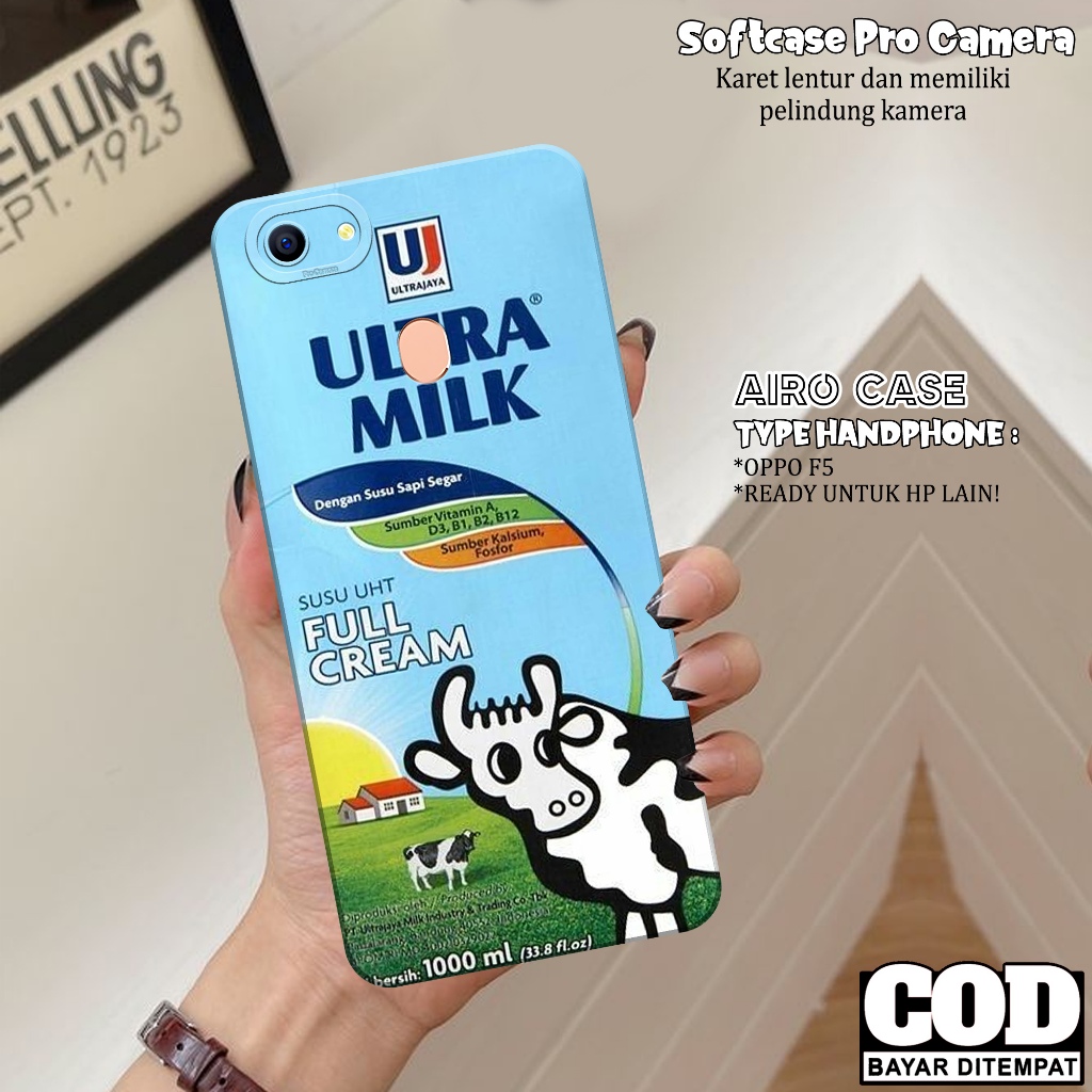 เคส OPPO F5 ล่าสุด - เคส OPPO F5 Softcase - เคสแฟชั่น DRINK - เคส OPPO F5 - เคส Pro Camera Softcase 