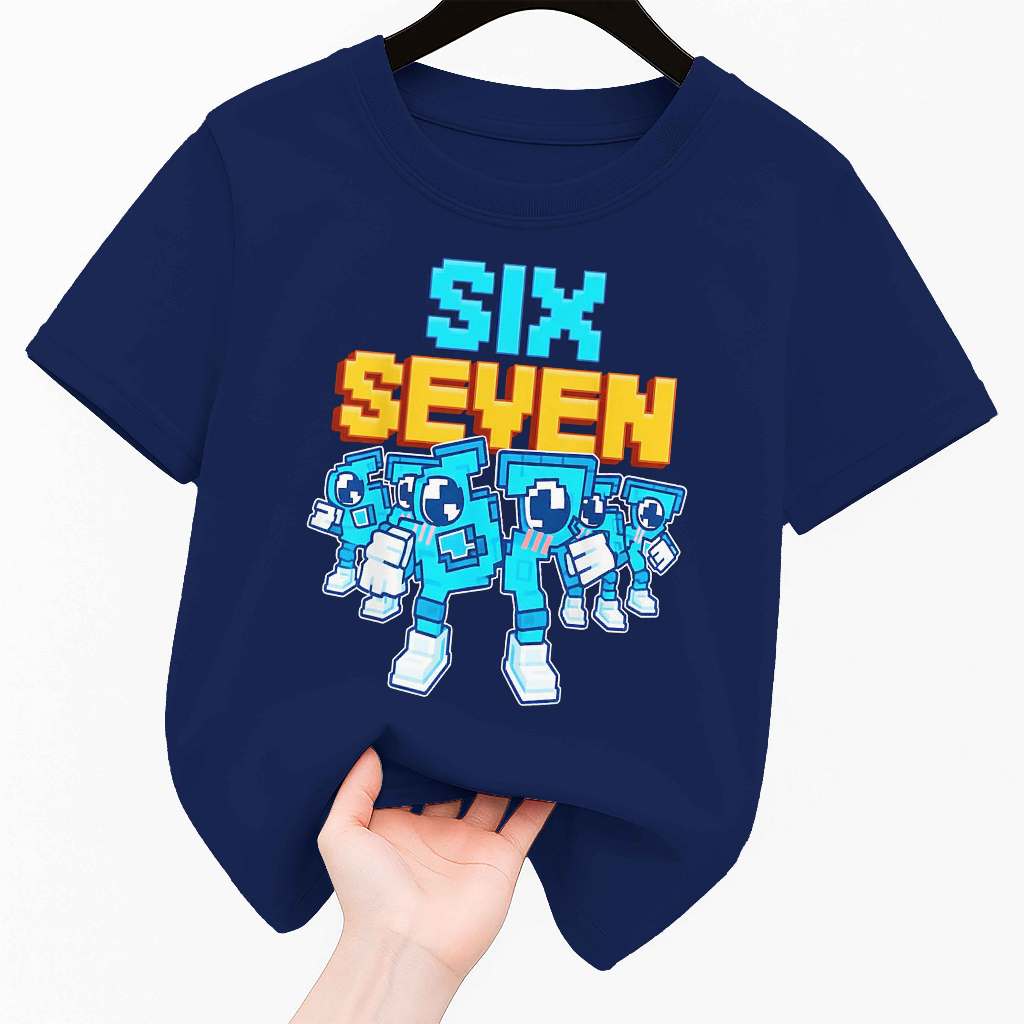 ROBLOX SIX SEVEN 67 Kids T-shirt - ROBLOX SEVEN 67 Kids T-shirt - Free Name Kids T-shirt