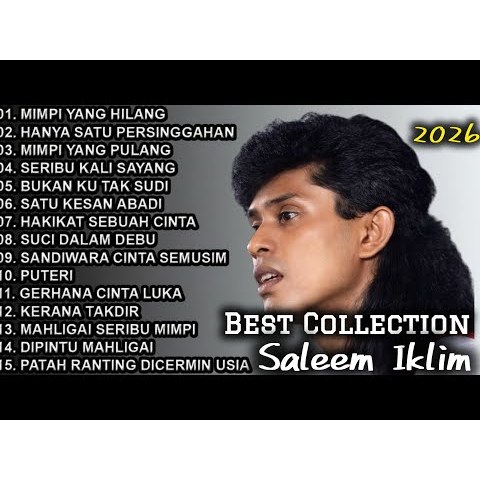 16GB Flashdisk Full ประกอบด้วย MP3 Songs Saleem Iklim อัลบั้มเต็มเพลงมาเลเซีย