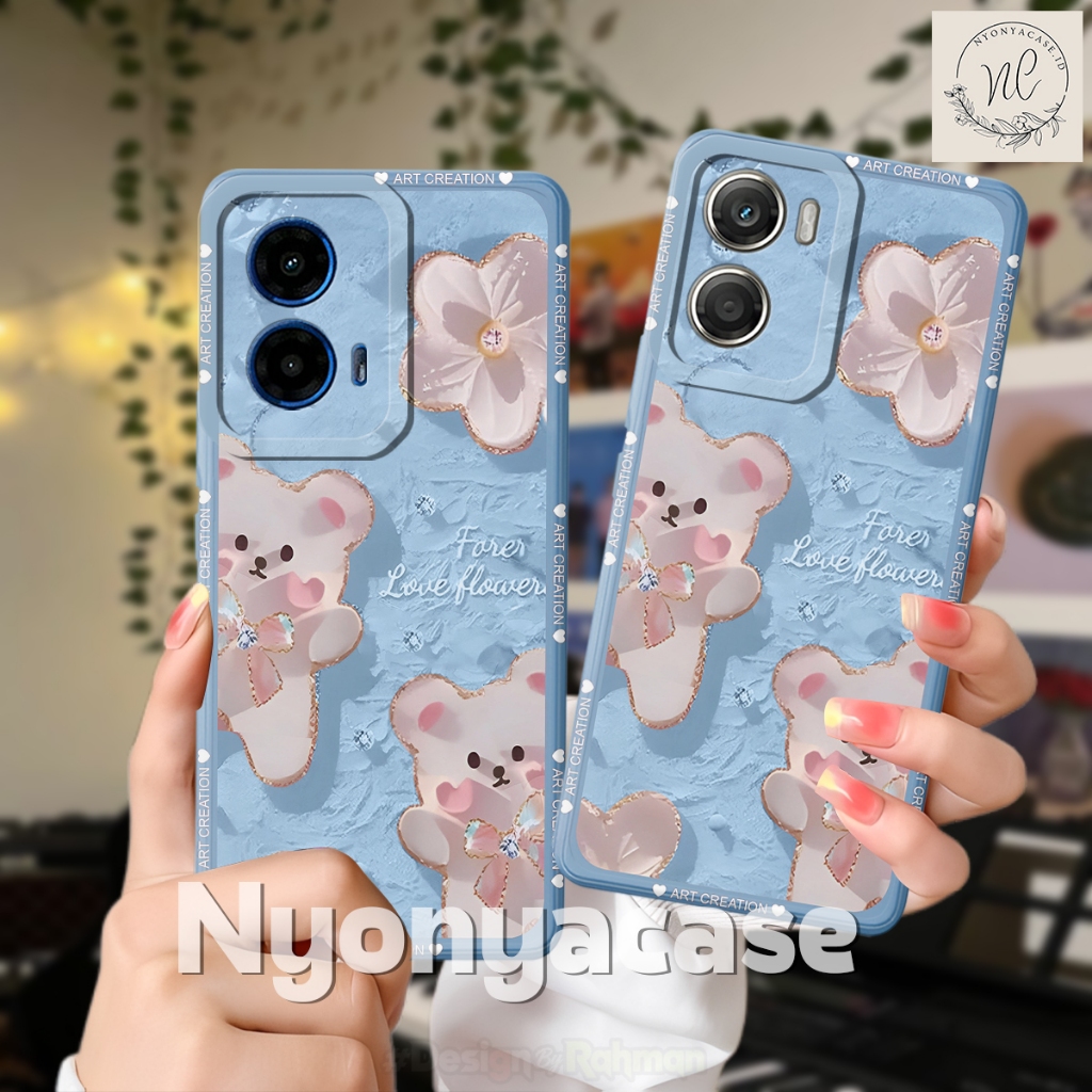 Motorola G45 - G34 - G06 Power - G06 เคสล่าสุด Softcase Macaron ปกป้องกล้อง Kesing Hp Casing Hp Prot