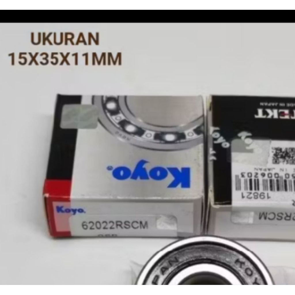 Bearing 6202 Laher Klaher Ball Bearing Koyo 6202 2RS Bearing Rubber Cap
