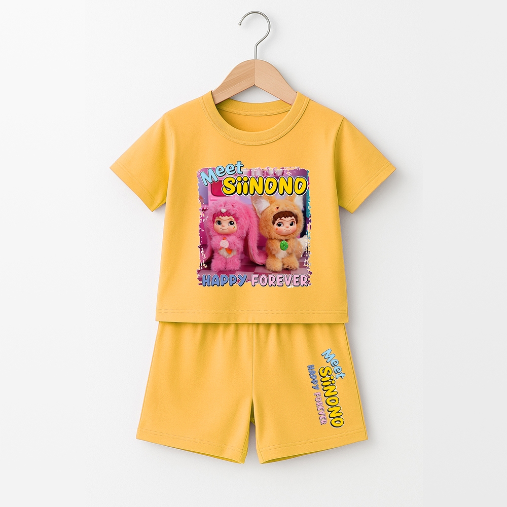 ชุดสูทแขนสั้นสําหรับเด็กผู้หญิง Siinono G-2195