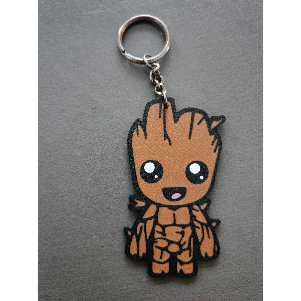 พวงกุญแจ GUNDAN Cute Groot | พวงกุญแจ Baby Groot Marvel | Marvel Fans Bag & Key Accessories