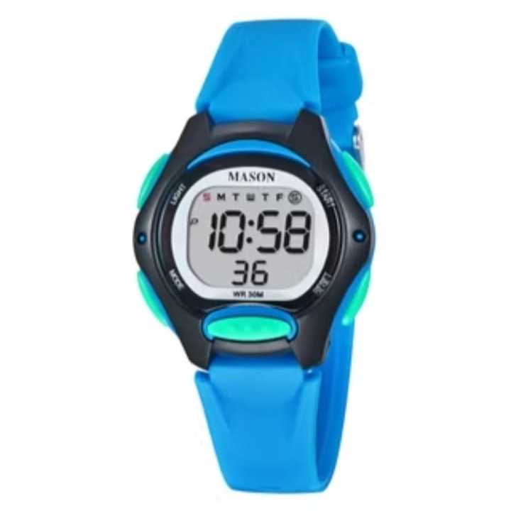 Mason MDB 7001/ Mason 7001 นาฬิกาเด็กดิจิตอลยางกันน้ํา