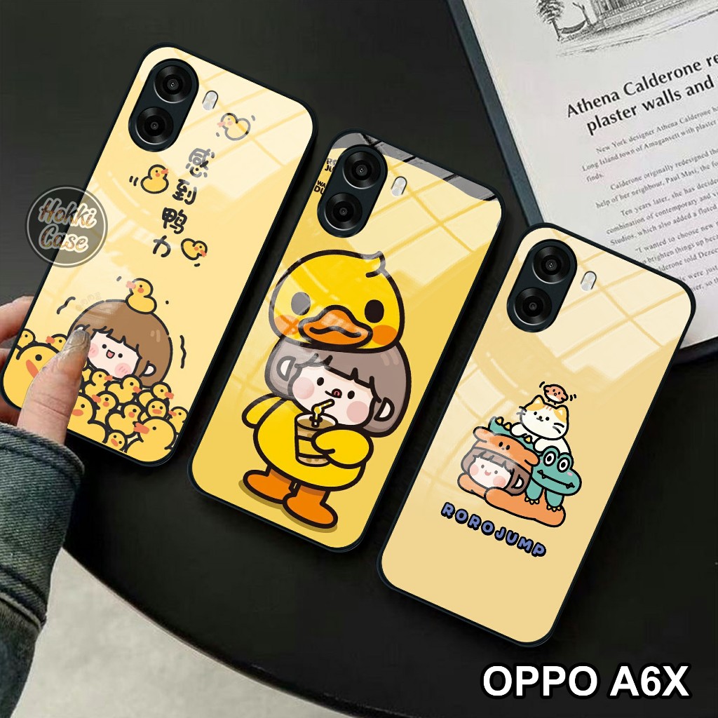 เคส HP Cute Oppo A6X - เคส Oppo A6X Glass Softcase - เคส Oppo A6X - ซิลิโคน Oppo A6X - เคสโทรศัพท์ O