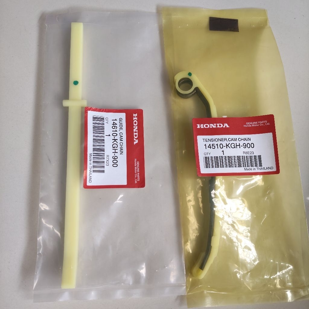 14610-KGH-900 Original CS1 Sonic 125 Tensioner ยาง 14510-KGH-900 GUIDE CAM CHAIN TENSIONER CAM CHAIN