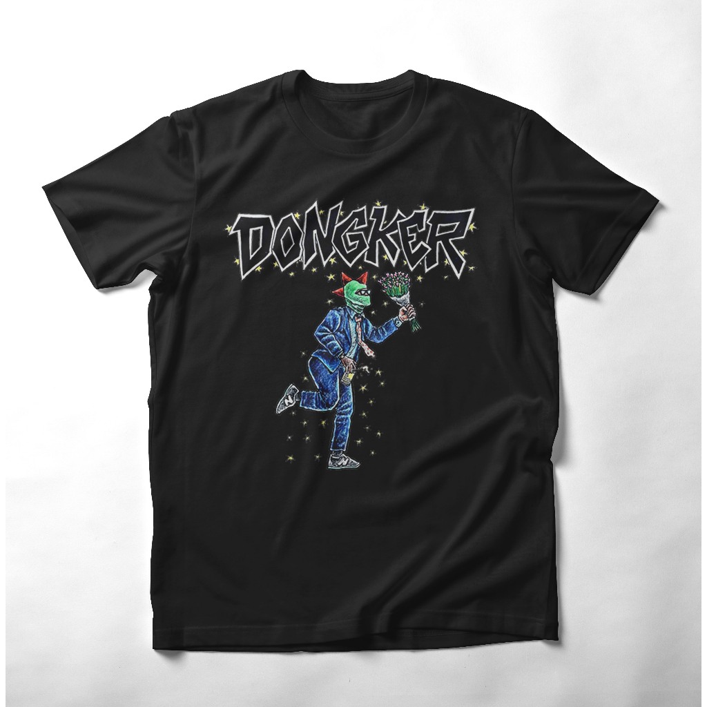 เสื้อยืดผู้ชาย Dark Punk Band - เสื้อยืด Punk Band DONGKER Punk Band เสื้อเสื้อยืดโลหะ