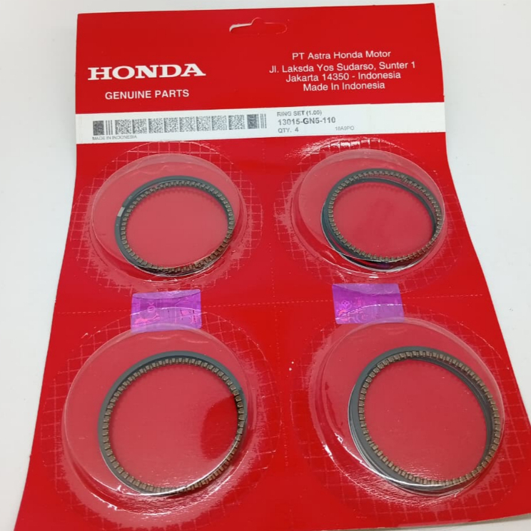 GRAND GN5 PISTON RING (OV 25) R HONDA SUPRA LEGEND WIN MOTORCYCLE SEKER RING