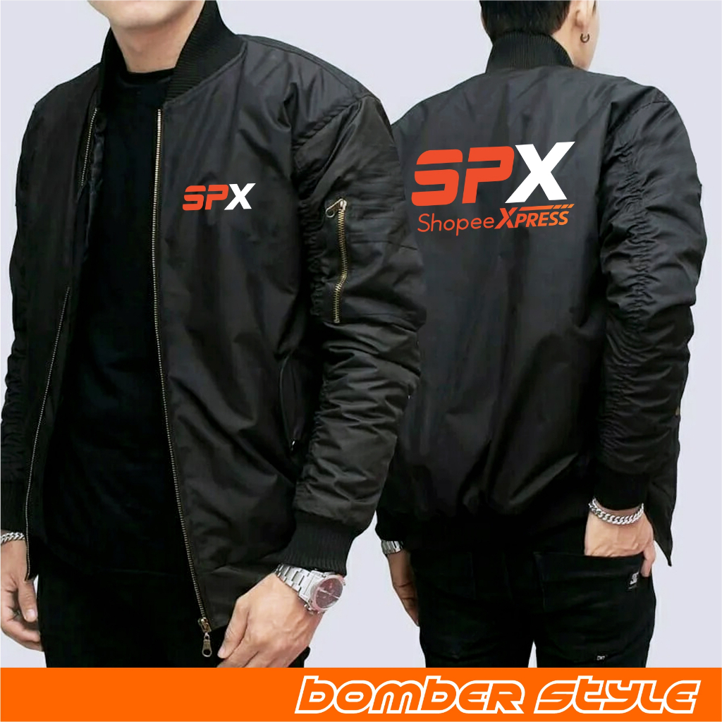 SPX Express Bomber Jacket วัสดุร่มชูชีพแบบหนา / เสื้อแจ็คเก็ตมอเตอร์ไซค์ / เสื้อแจ็คเก็ตร่มชูชีพ Taslan ZN
