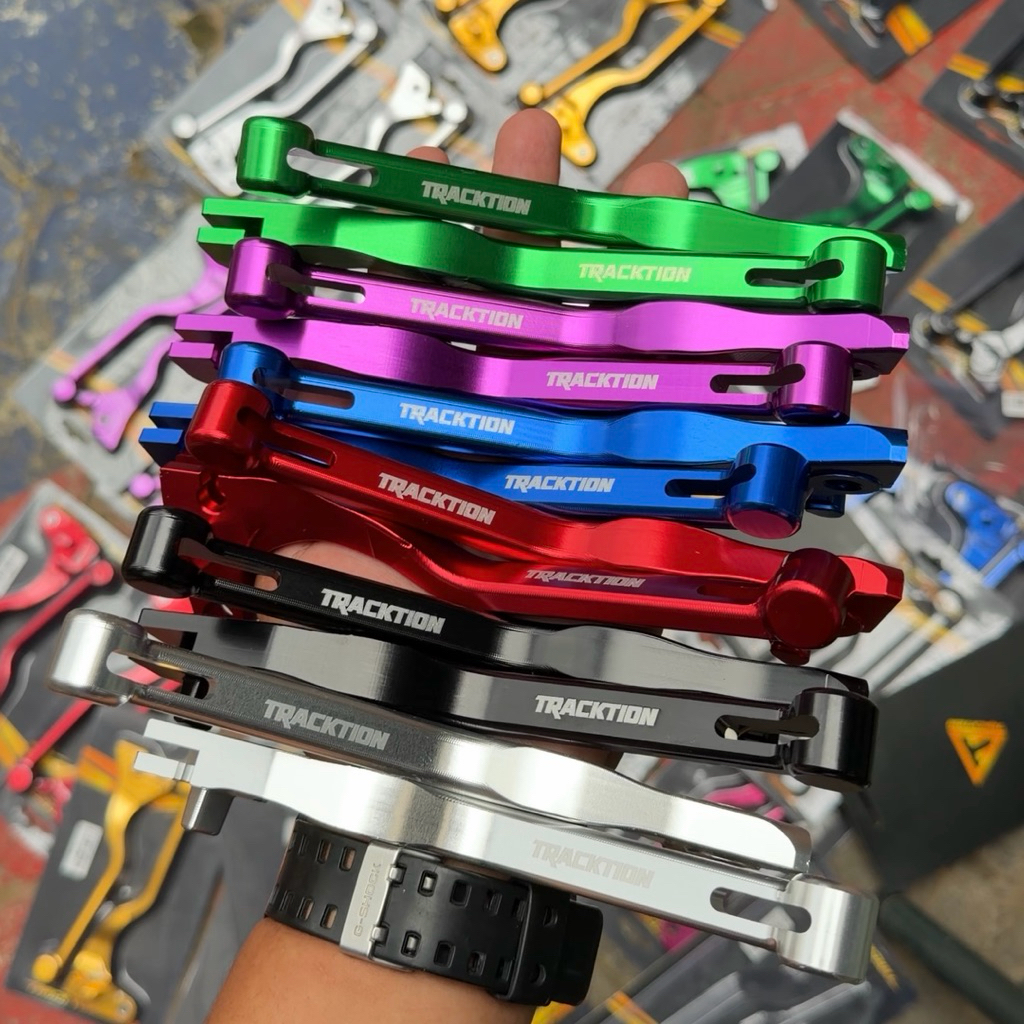 Cnc analodize ที่จับมือเบรคขวาซ้ายด้านหน้าด้านหลัง yamaha mio sporty soul smile tracktion ยี่ห้อ