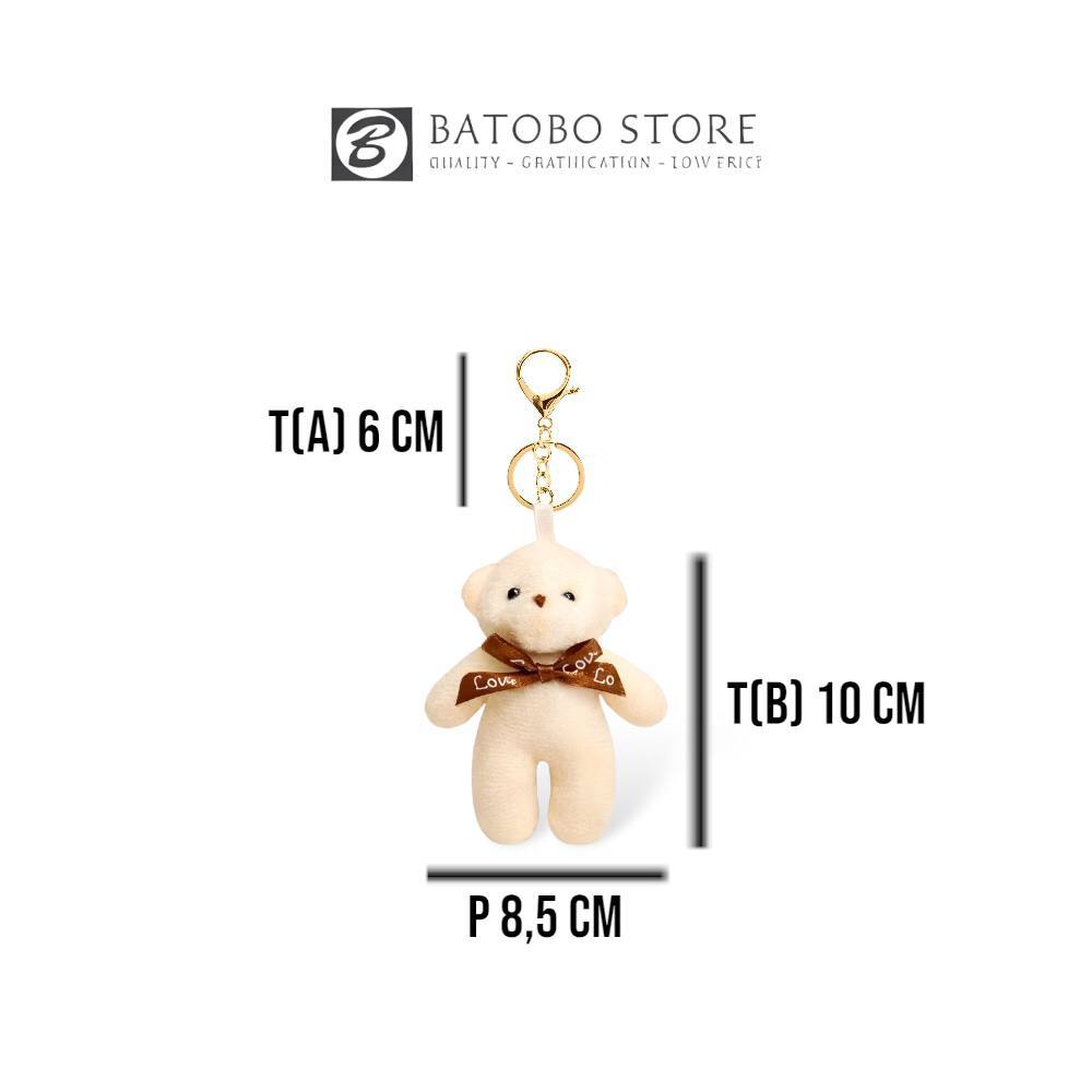 GANTUNGAN Hook *TEDDY BEAR DOLL* (แถมโซ่เมล็ดพริกไทย) | พวงกุญแจกระเป๋า | กระเช้า | ของชําร่วย | ช่อ