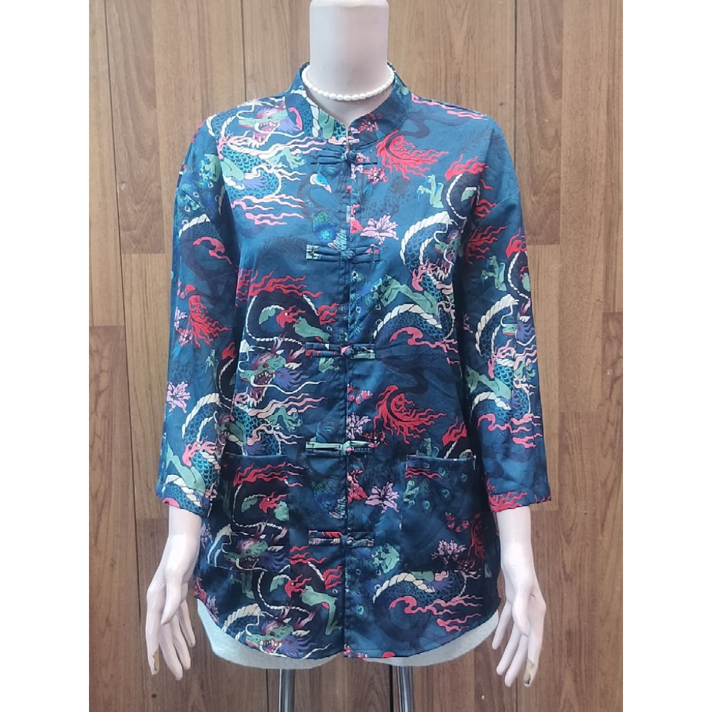 PRElov motif กี่เพ้า BLouse รหัส: PL 602