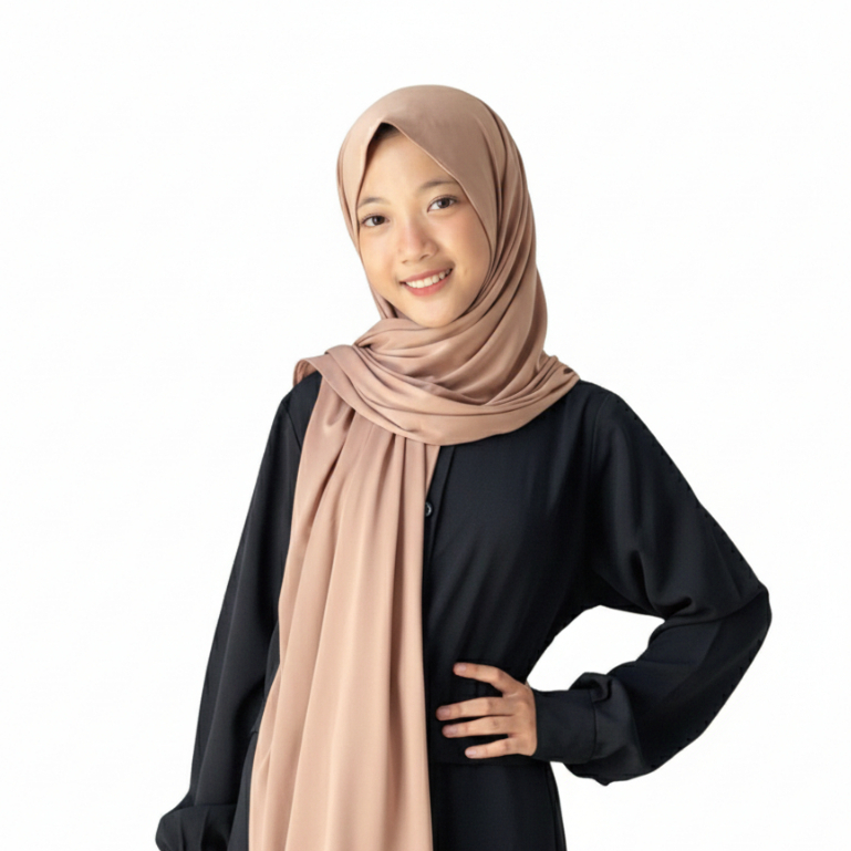 Maysonon Pashmina สําหรับเด็กขนาด 60, 160 เสื้อธรรมดาอายุ 8-15