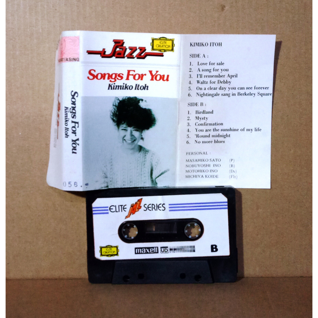 KIMIKO ITOH - SONGS FOR YOU - เทปคาสเซ็ต