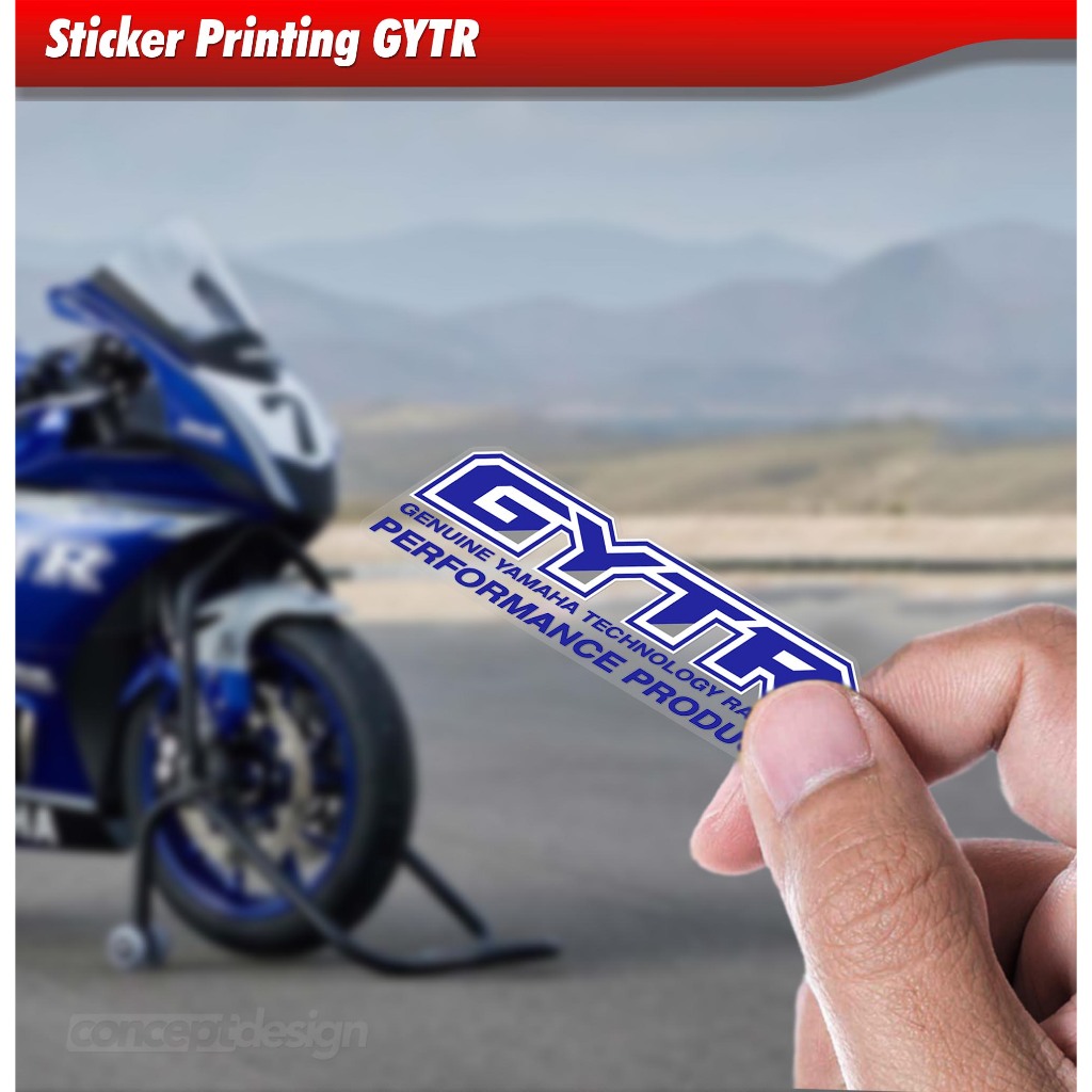 สติ๊กเกอร์การพิมพ์ GYTR