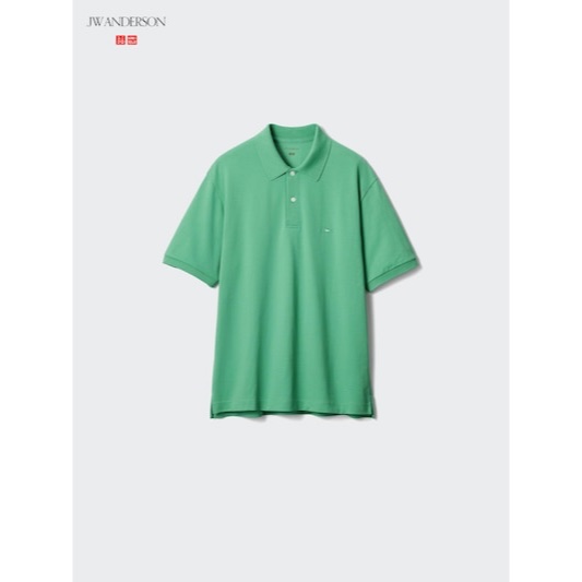 UNIQLO JWA Dry Pique เสื้อโปโลแขนสั้นลายตลก BATBOY