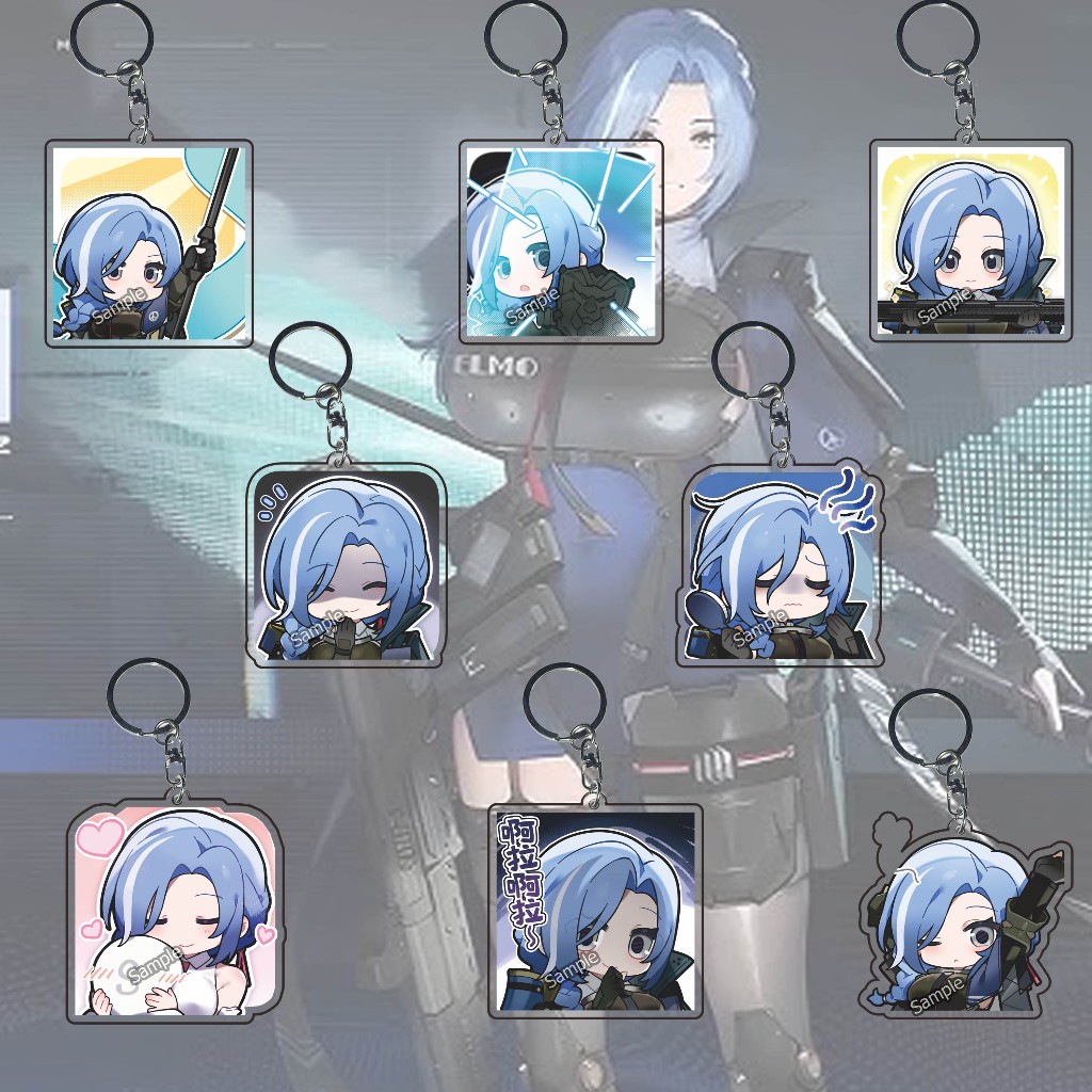 พวงกุญแจ Girls Frontline 2 Exilium Helen - Key Chain - ของที่ระลึก - พวงกุญแจอนิเมะ