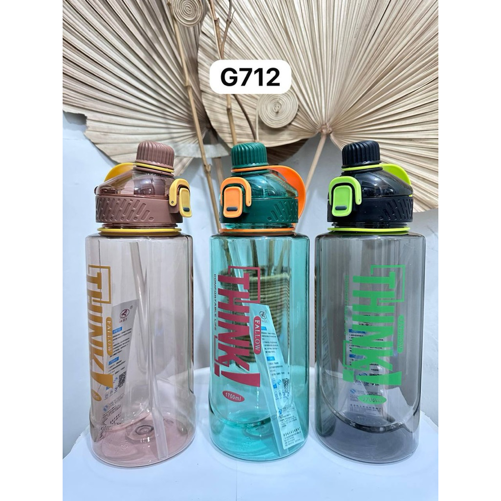 ขวดน้ําพลาสติก 8041-G712 ขวดเครื่องดื่ม JUMBO