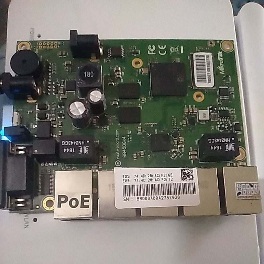 Mikrotik RB450Gx4 matt ข้อผิดพลาด ส่วน คานิบอล