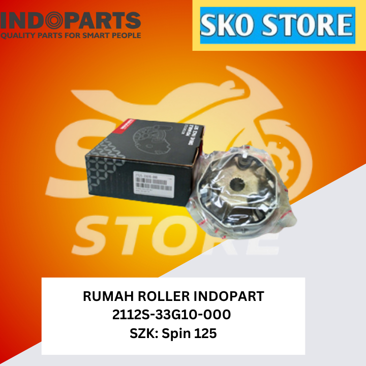 Roller House SET 2112S-33G10-000 INDOPART MOVABLE DRIVE FACE SET SZK: Spin 125