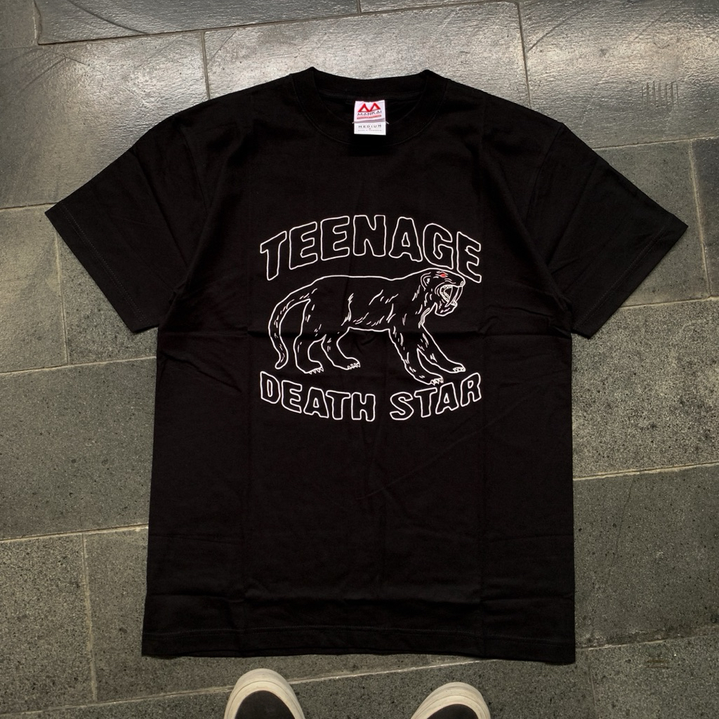 TEENAGER DEATH STAR - 21 CENTURY BOY TSHIRT สีดํา