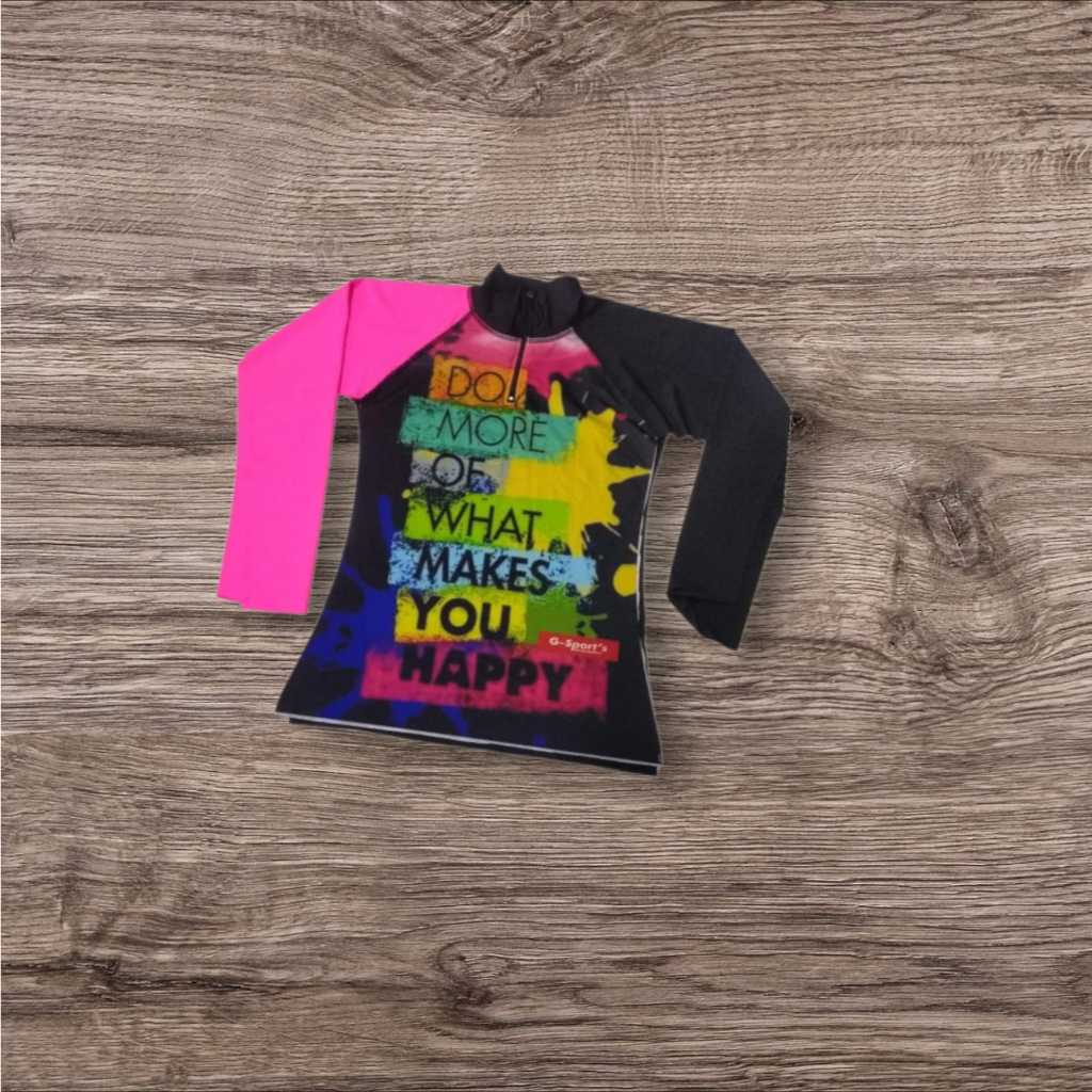 Gsports GS43 เสื้อผ้ายิมผู้หญิงแขนยาว