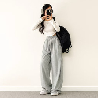 Celana Baggy Sweatpants Looses Pants Highwaist Celana Panjang Daily Pria Wanita Korea Style Nyaman Soft Lembut Tebal Casual
