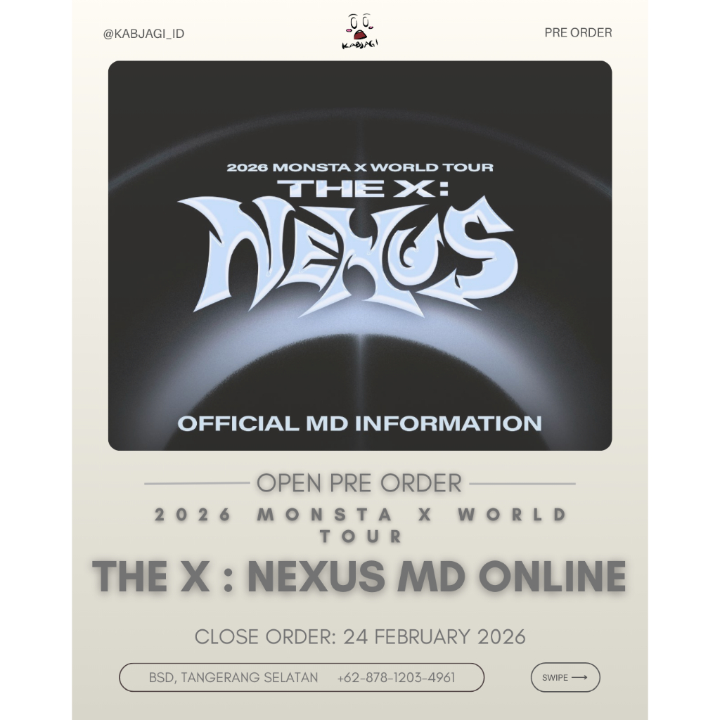 [BOOKED] MONSTA X - THE X: NEXUS MD ONLINE