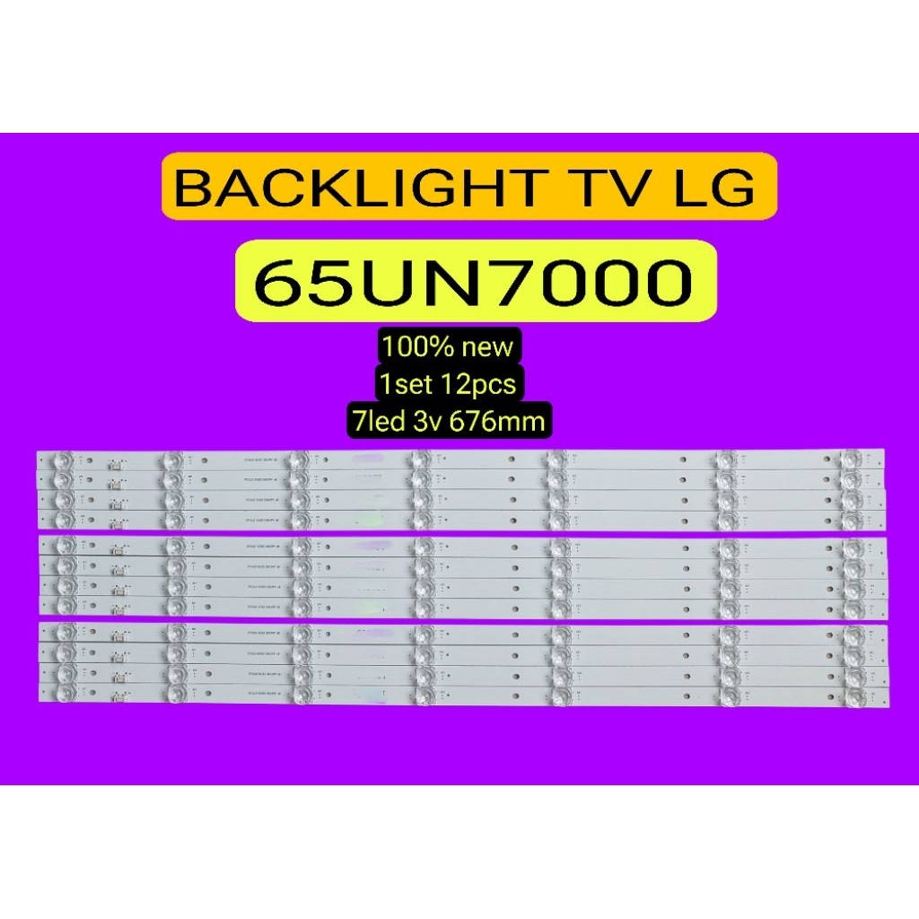 LG 65UN7000 BL ทีวี LED BACKLIGHT LAMP