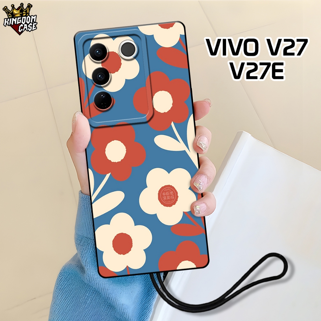 HP ล่าสุด VIVO V27/VIVO V27E Case 2028 - เคสโทรศัพท์ VIVO V27E - 2026 Camera Protect Silicon Case - 